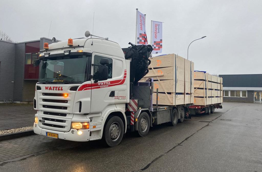 Transport lichtstraten voor Schrijver